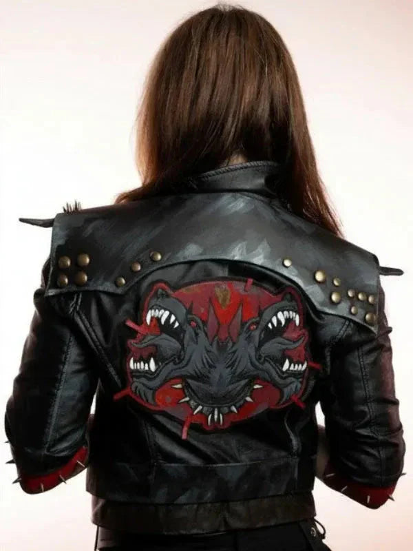 Women’s Arcane Season 2 Vi Black Leather Jacket USA Jackets