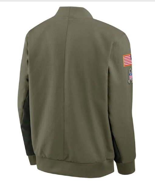 Pittsburgh Steelers 2025 Salute To Service Bomber Jacket USA Jackets