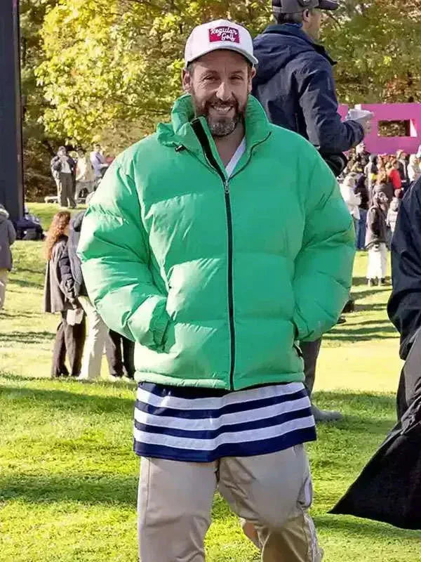 Happy Gilmore 2 Adam Sandler Green Jacket USA Jackets