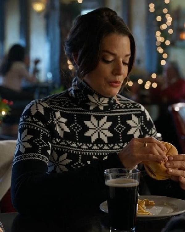 Merry Christmas, Ted Cooper! Kimberley Sustad Snowfall Sweater