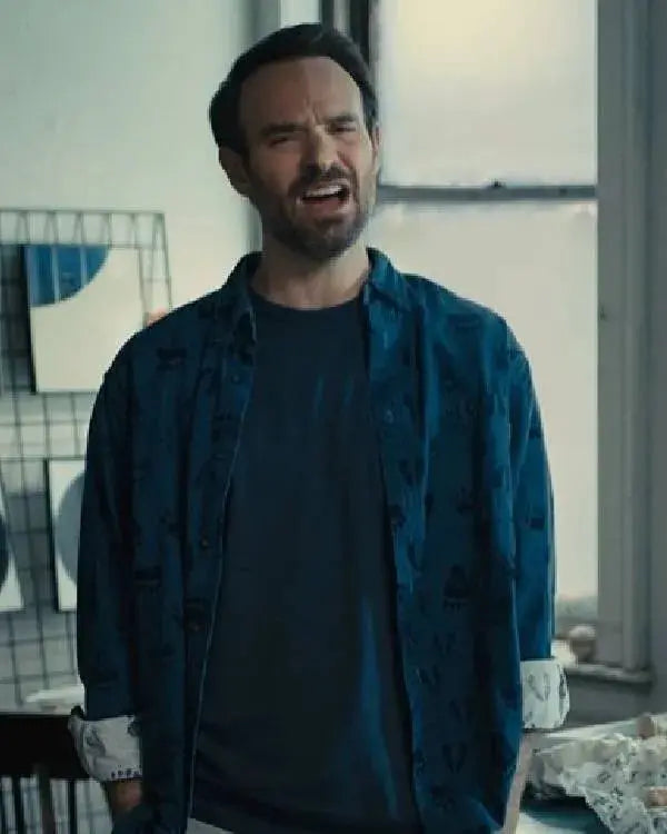 Merv 2025 Charlie Cox Foot Printed Shirt