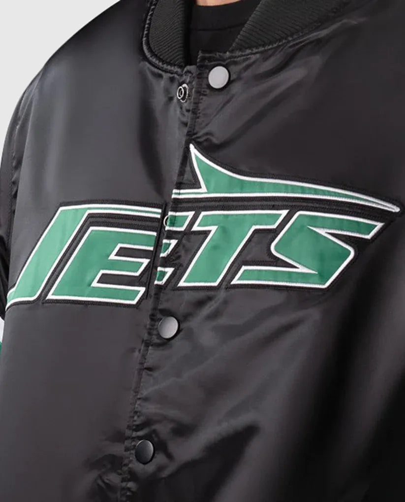 Method Man New York Jets Satin Jacket