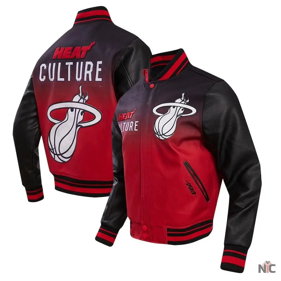 Miami Heat 2024 City Edition Varsity Jacket Clanton Jacket