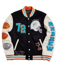 Miami Dolphins Wool Varsity Jacket