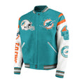 Miami Dolphins NFL Bomber Baseball Jacket
