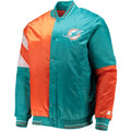 Miami Dolphins Satin Varsity Jacket