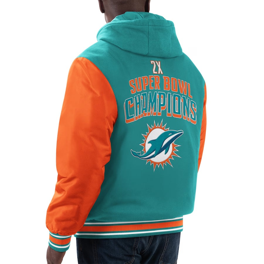 Miami Dolphins Super Bowl Champions Hoodie Jacket