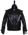 Michael Jackson Black Leather Thriller Jacket Clanton Jacket