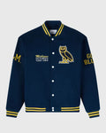Michigan Wolverines Varsity Jacket Clanton Jacket