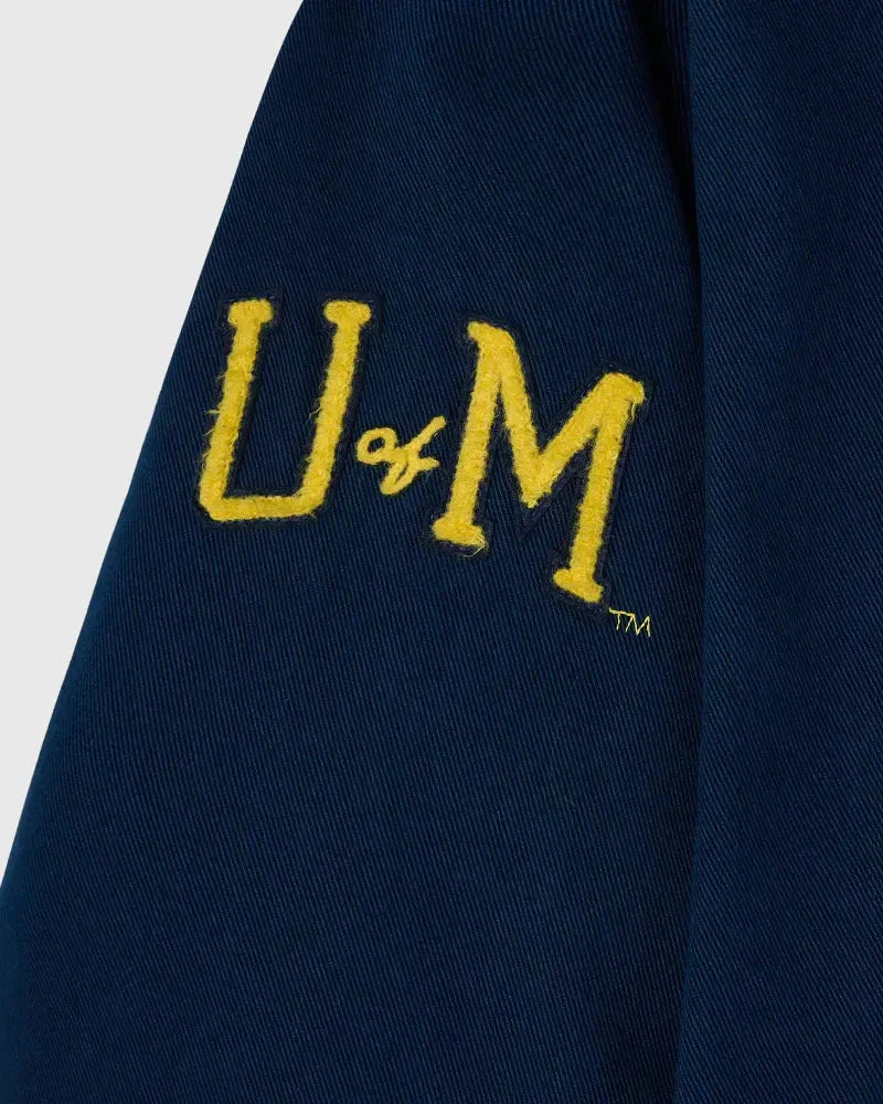 Michigan Wolverines Varsity Jacket Clanton Jacket