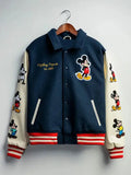 Mickey Mouse Est.1928 Wool Varsity Jacket