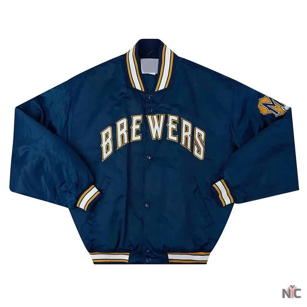 Milwaukee Brewers 1994-99 Jacket Clanton Jacket