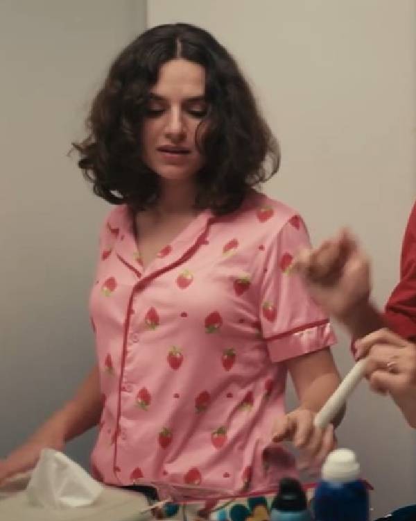 Minding Your Business Clarissa Cozzoni Strawberry Printed Pajama