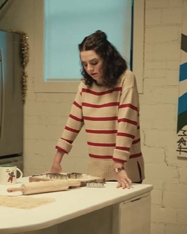 Minding Your Business Clarissa Cozzoni Striped Sweater