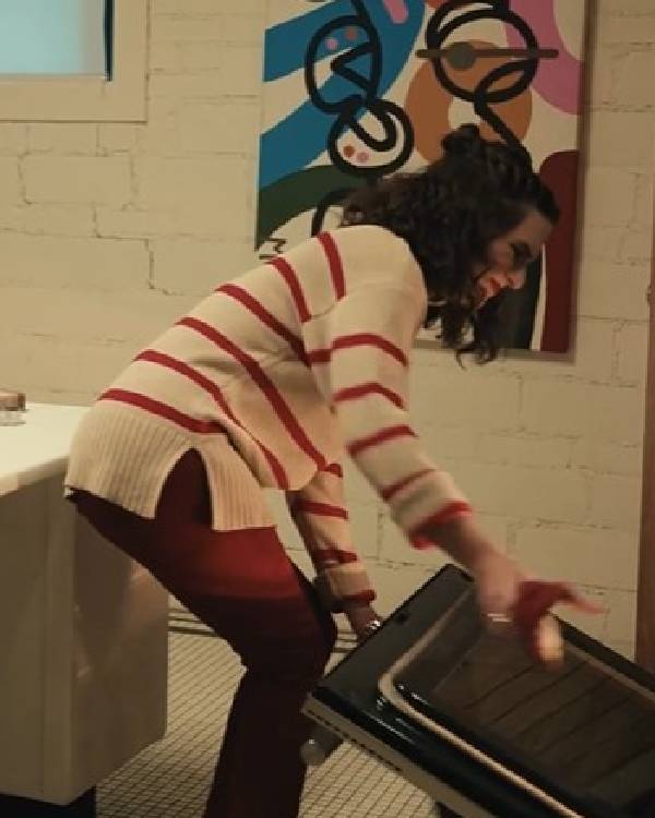 Minding Your Business Clarissa Cozzoni Striped Sweater