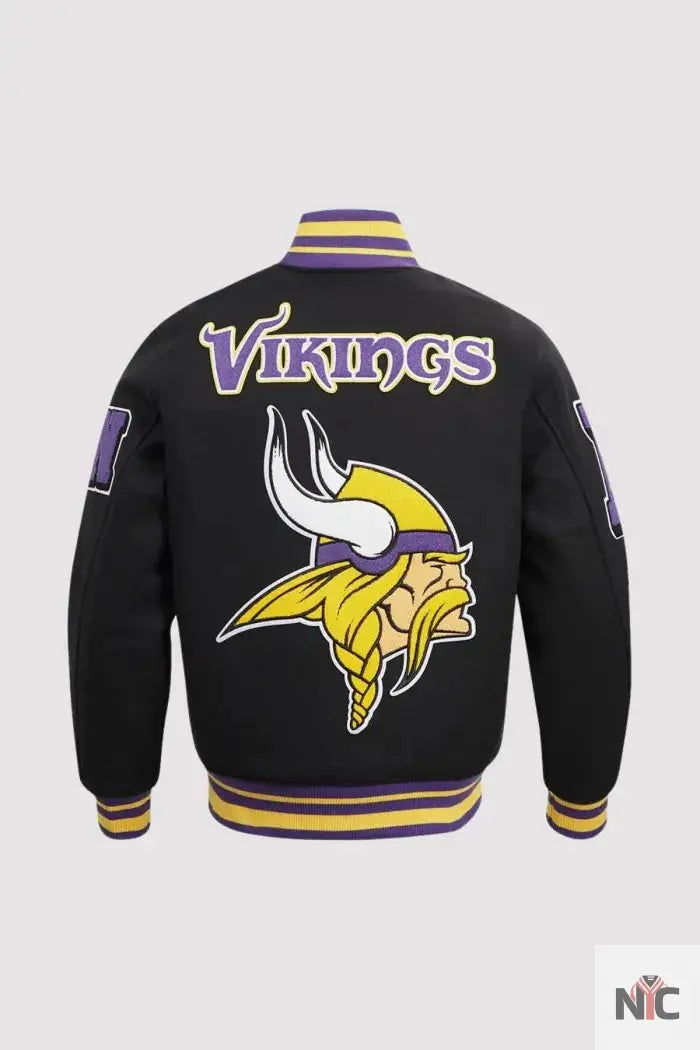 Minnesota Vikings Pro Standard Mashup Varsity Jacket Clanton Jacket
