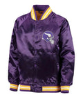 Minnesota Vikings Satin Full-Snap Jacket
