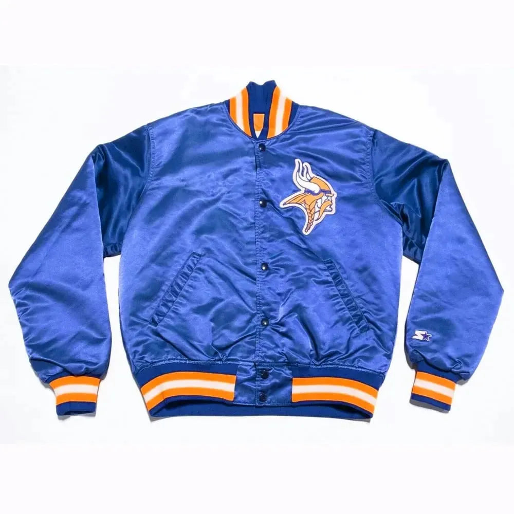 Minnesota Vikings Satin Jacket