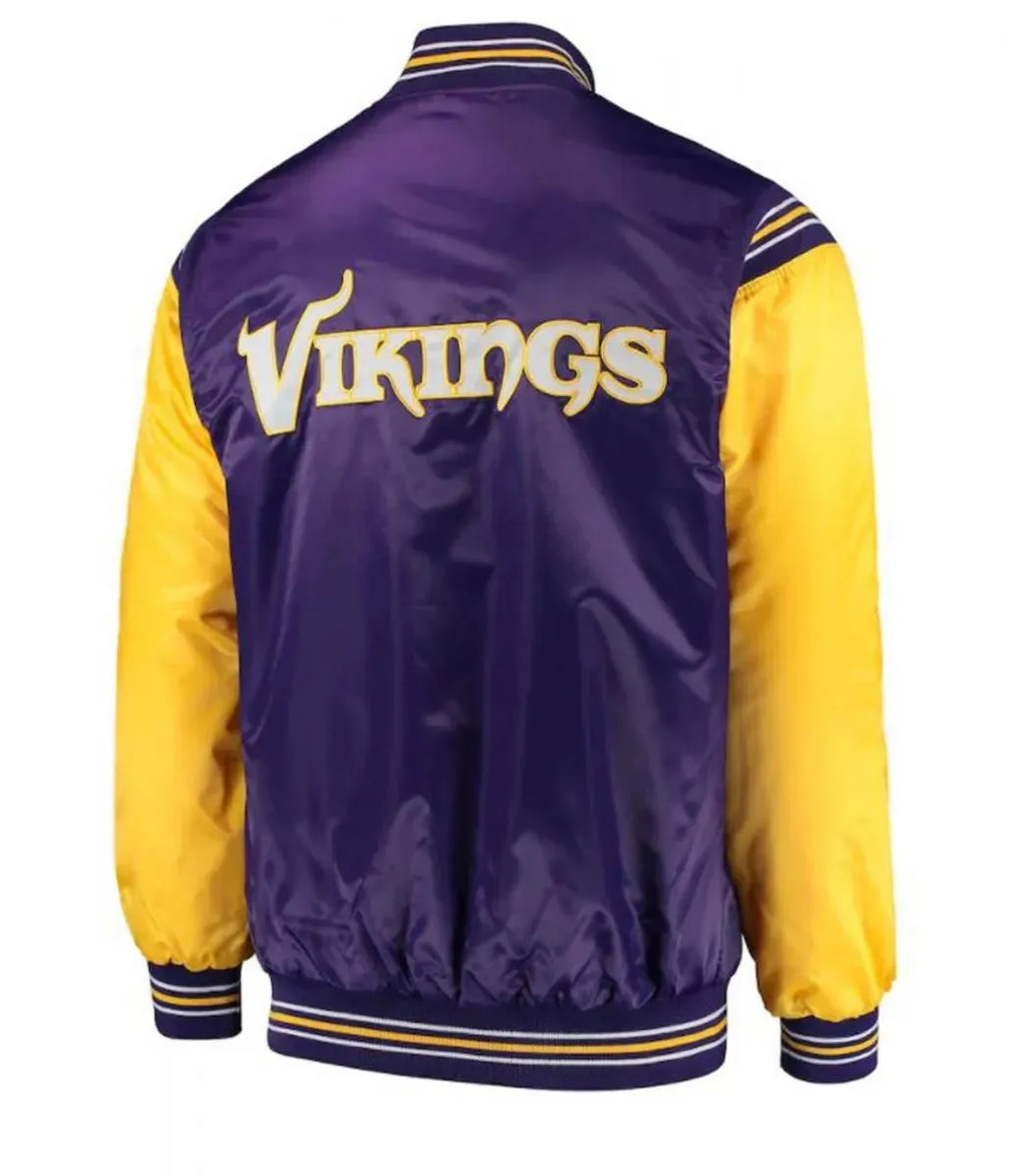 Minnesota Vikings Starter Satin Jacket