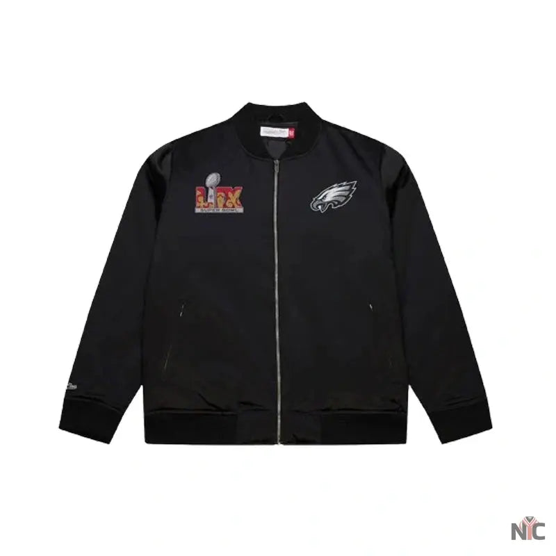 Mitchell & Ness Philadelphia Eagles Super Bowl LIX Champions Jacket Clanton Jacket