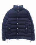 Moncler Breval B-3 Navy Wool Switching Down Jacket Clanton Jacket