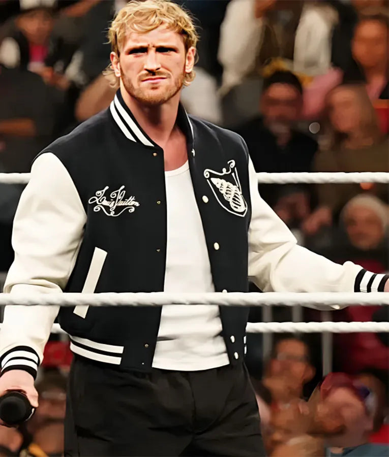 Monday Night RAW Logan Paul Varsity Jacket