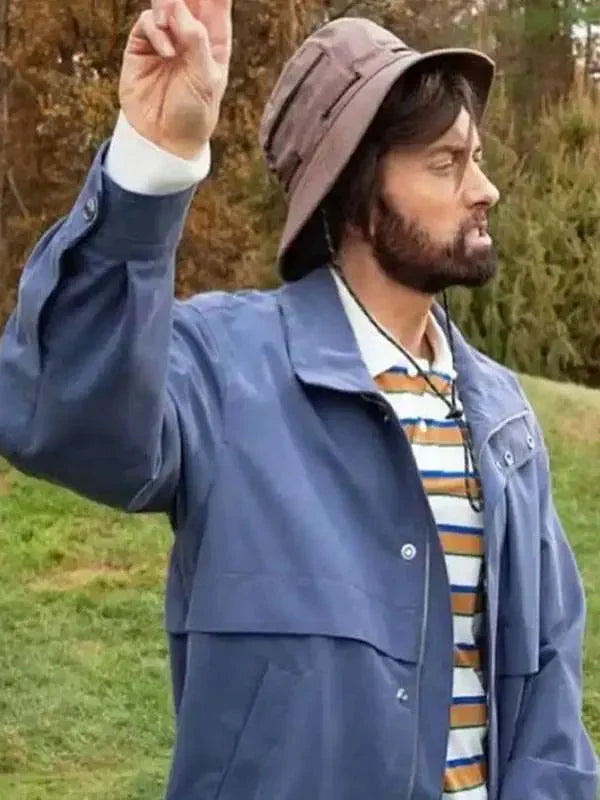 Movie Happy Gilmore 2 Eminem Blue Jacket Clanton Jacket