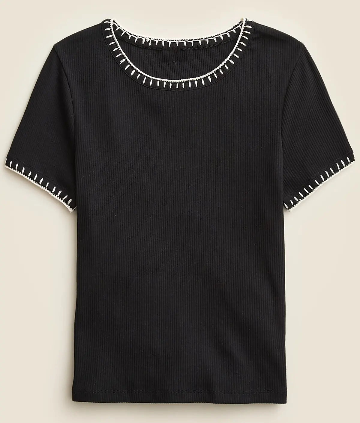 Murder In A Small Town S02 Christie Holman Blanket Stitch Top