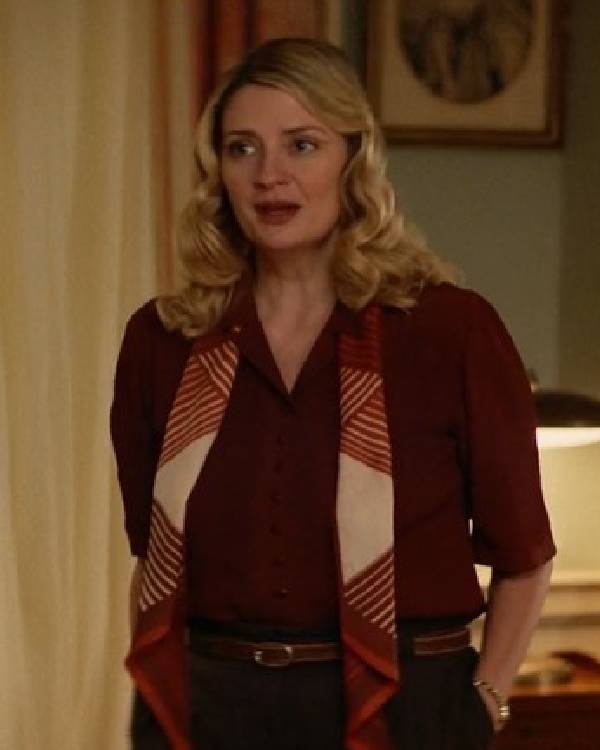 Murder at the Embassy Mischa Barton Red Shirt