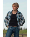 My Life With The Walter Boys Noah LaLonde Multicolor Flannel Shirt Clanton Jacket