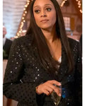 My Secret Santa 2025 Tia Mowry Sequin Dot Blazer