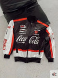 NASCAR Coca Cola 600 Black Bomber Jacket Clanton Jacket