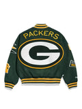 NFL Green Bay Packers Pennant Varsity Jacket Clanton Jacket
