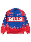 NFL Buffalo Bills Premium Cotton Racing Jacket