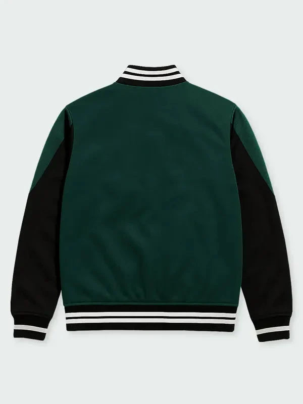 NFL Philadelphia Eagles Green Bomber Jacket Clanton Jacket