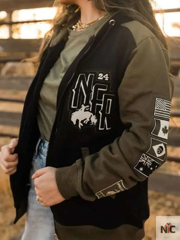 NFR 2024 Las Vegas Hoodie Clanton Jacket