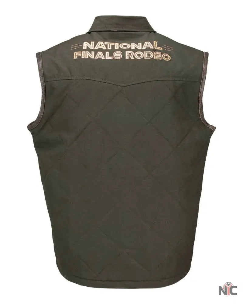 NFR 2024 Quilted Jasper Vest Clanton Jacket
