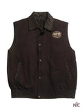 NFR Las Vegas 2014 Brown Wool Vest Clanton Jacket