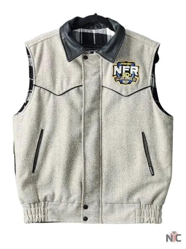 NFR Las Vegas 2018 Grey Vest Clanton Jacket