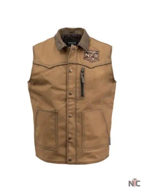 NFR Las Vegas 2024 Canvas Vest Clanton Jacket