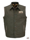 NFR Las Vegas 2024 Green Vest Clanton Jacket