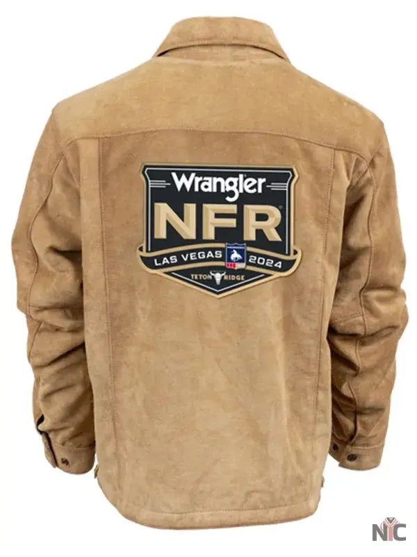 NFR Las Vegas 2024 Suede Jacket Clanton Jacket