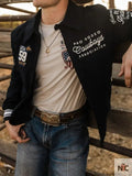 NFR Las Vegas Corduroy Bomber Jacket Clanton Jacket