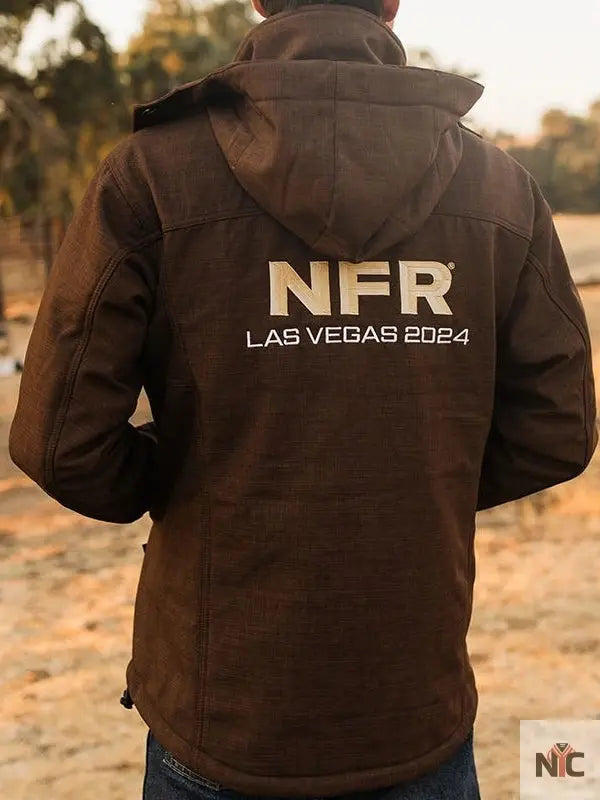 NFR Las Vegas Cotton Hooded Jacket Clanton Jacket