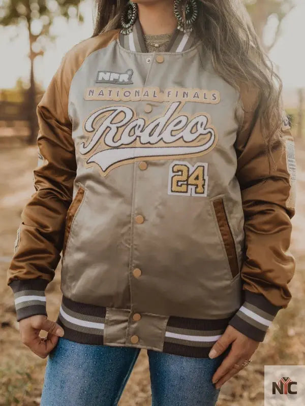 NFR National Finals 2024 Bomber Jacket Clanton Jacket