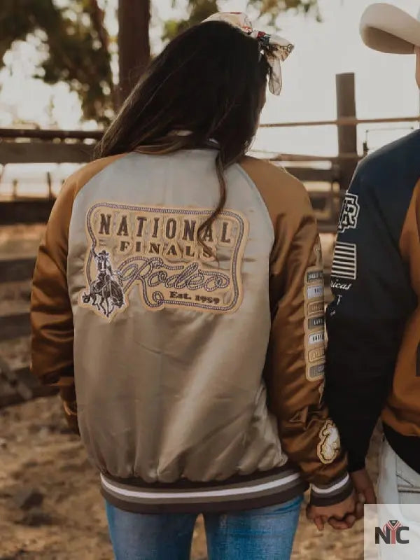 NFR National Finals 2024 Bomber Jacket Clanton Jacket
