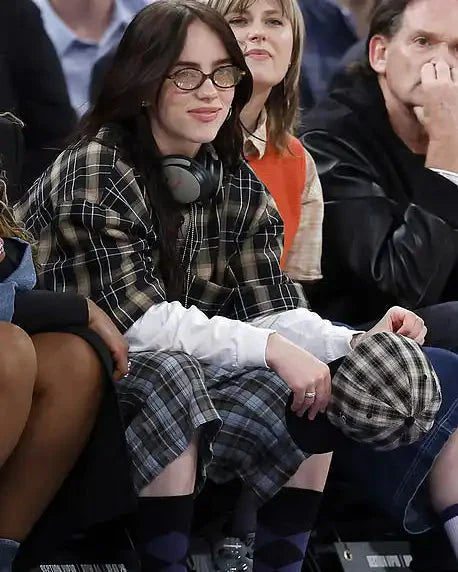 NYC Billie Eilish Plaid Shirt Clanton Jacket