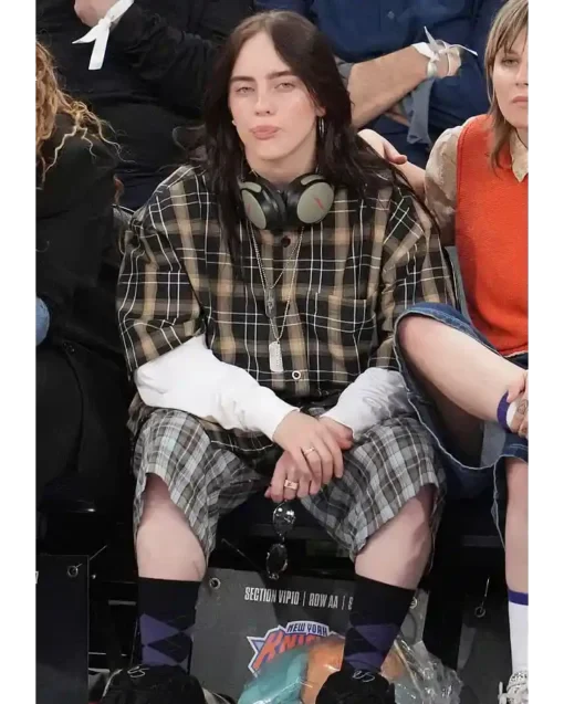 NYC Billie Eilish Plaid Shirt Clanton Jacket