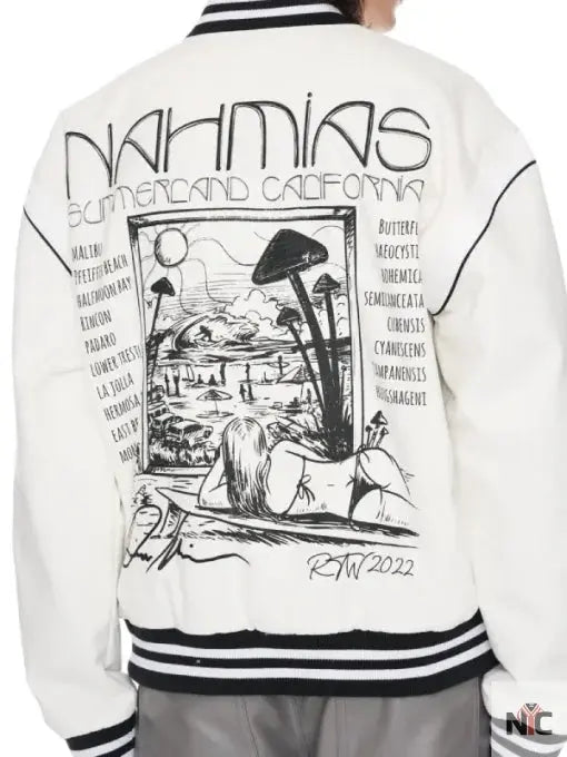 Nahmias Donovan Mitchell White Jacket Clanton Jacket