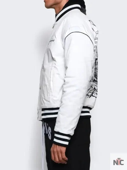 Nahmias Donovan Mitchell White Jacket Clanton Jacket